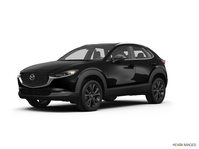 2024 Mazda CX-30 suv in Jet Black Mica Color, Front Side View