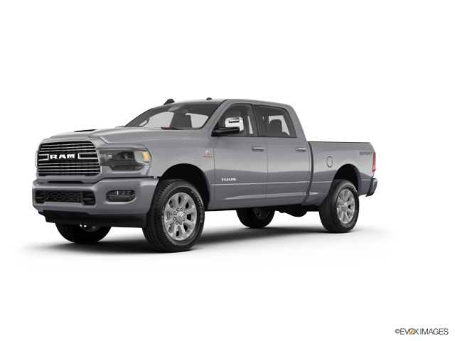 2024 Ram 2500 truck in Billet Silver Metallic Clearcoat Color, Front Side View