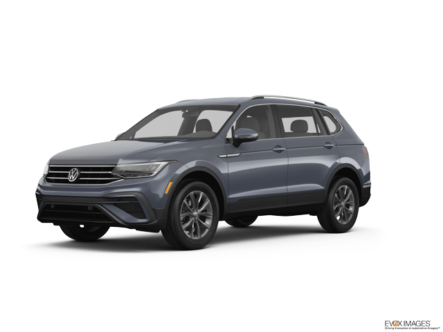 2023 Volkswagen Tiguan suv in Platinum Gray Metallic Color, Front Side View