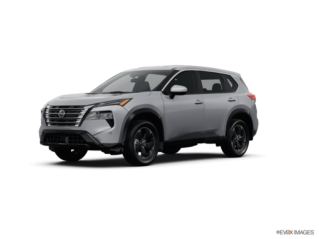 2024 Nissan Rogue suv in Brilliant Silver Metallic Color, Front Side View