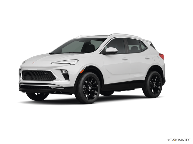 2025 Buick Encore GX suv in Summit White Color, Front Side View