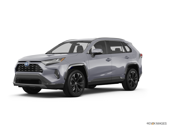 2024 Toyota RAV4 suv in Silver Sky Metallic Color, Front Side View