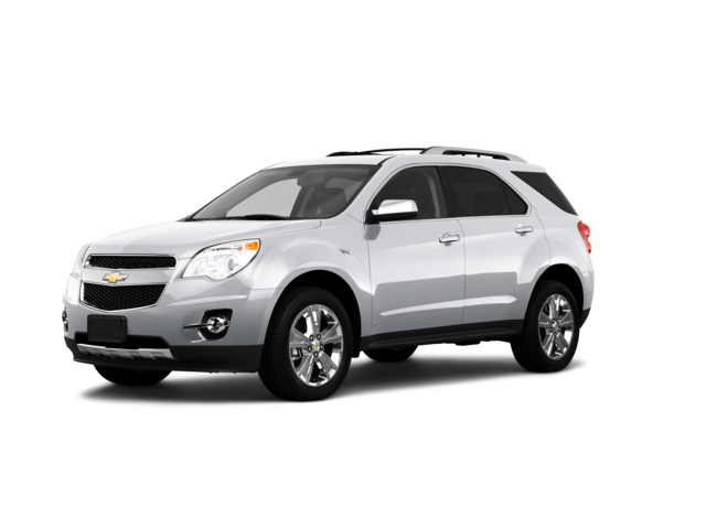 2010 Chevrolet Equinox LTZ, front three-quarter view, paint 1 of 8