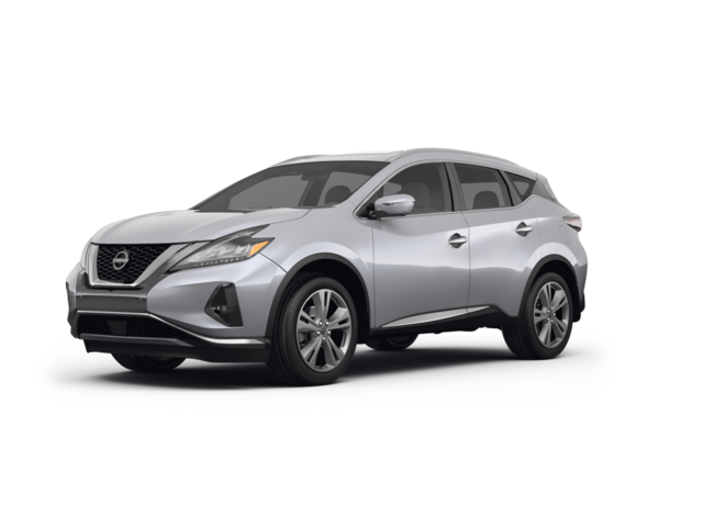 2023 Nissan Murano Platinum, front three-quarter view, paint 1 of 7