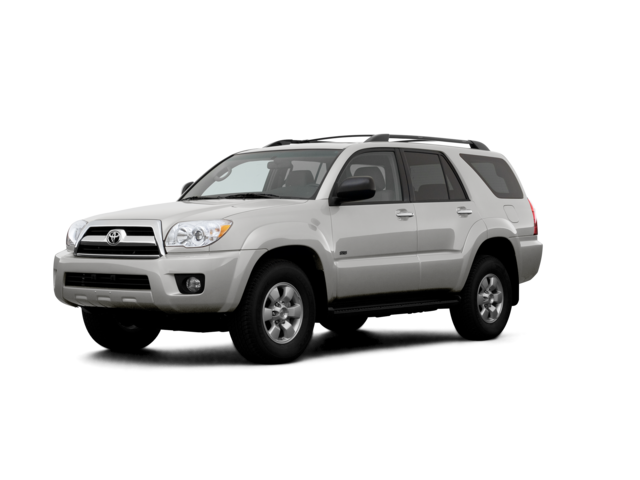 2007 Toyota 4Runner SR5, front three-quarter view, paint 1 of 8