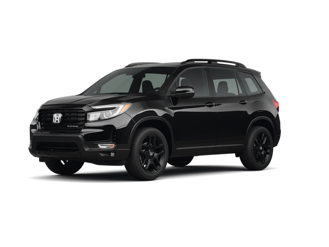 2025 Honda Passport Black Edition, front three-quarter view, paint 1 of 8