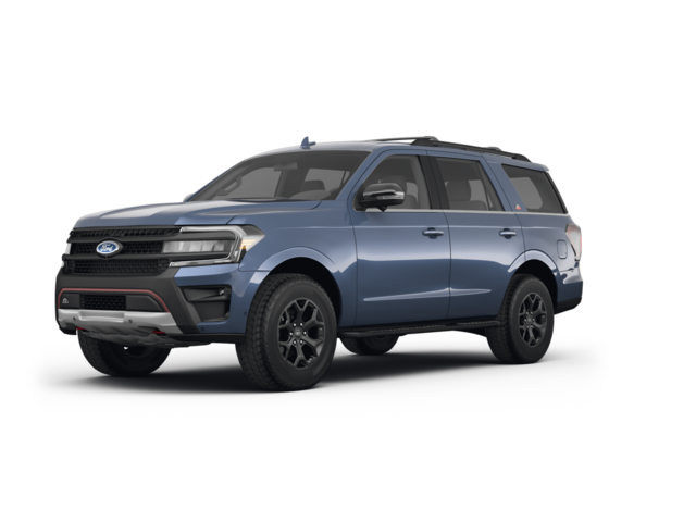 2022 Ford Expedition Timberline, front three-quarter view, paint 1 of 8