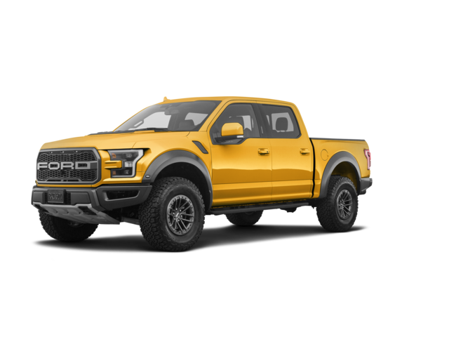 2020 Ford F-150 Raptor, front three-quarter view, paint 1 of 8