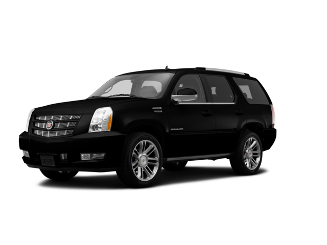 2014 Cadillac Escalade Luxury, front three-quarter view, paint 1 of 7