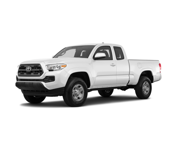 2017 Toyota Tacoma SR, front three-quarter view, paint 1 of 8
