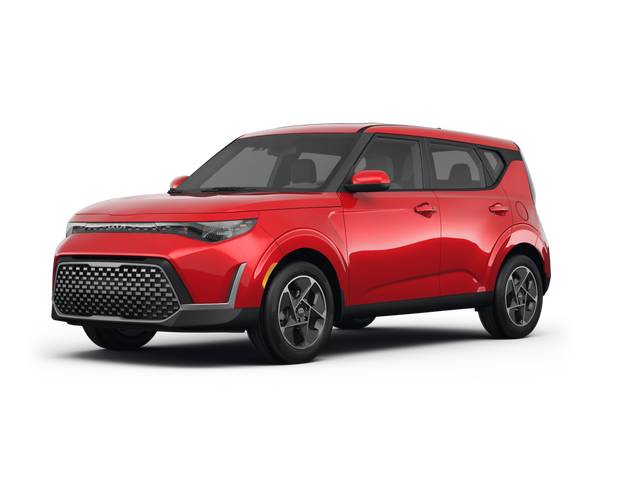 2024 Kia Soul EX, front three-quarter view, paint 1 of 8