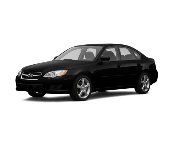 2008 Subaru Legacy 2.5 I, front three-quarter view, paint 1 of 5