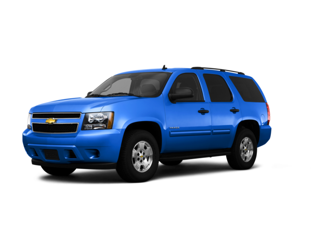 2010 Chevrolet Tahoe LS, front three-quarter view, paint 1 of 8