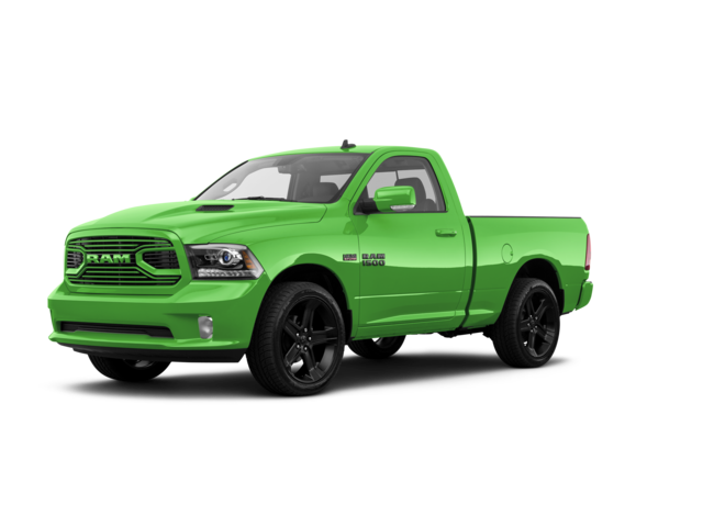 2018 Ram 1500 Limited, front three-quarter view, paint 1 of 8