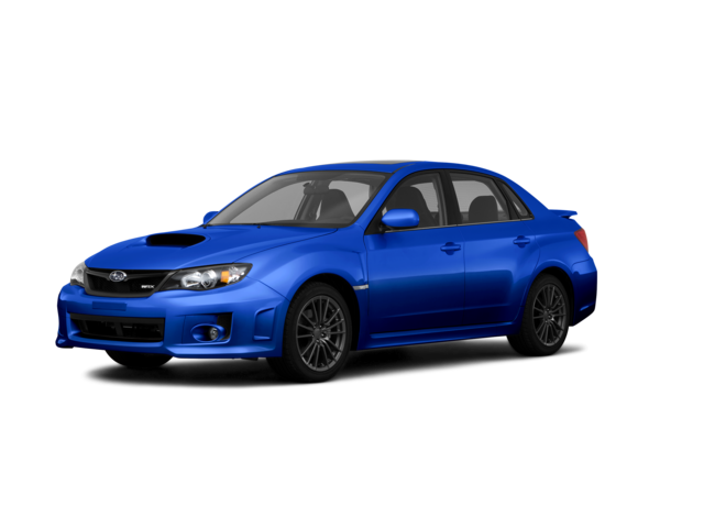 2011 Subaru Impreza WRX Limited, front three-quarter view, paint 1 of 8