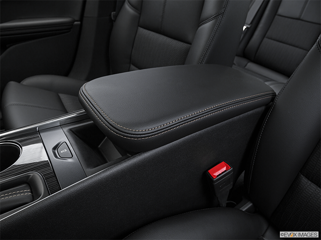 2018 Chevrolet Impala | Front center console with closed lid, from driver’s side looking down