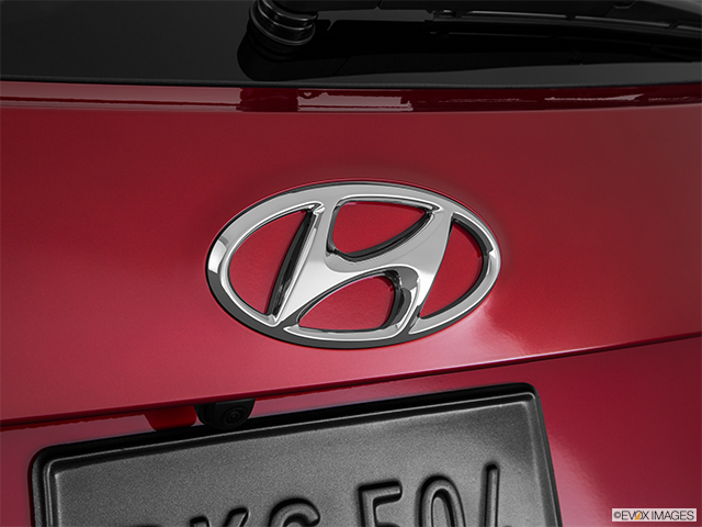 2018 Hyundai Santa Fe Sport | Rear manufacturer badge/emblem