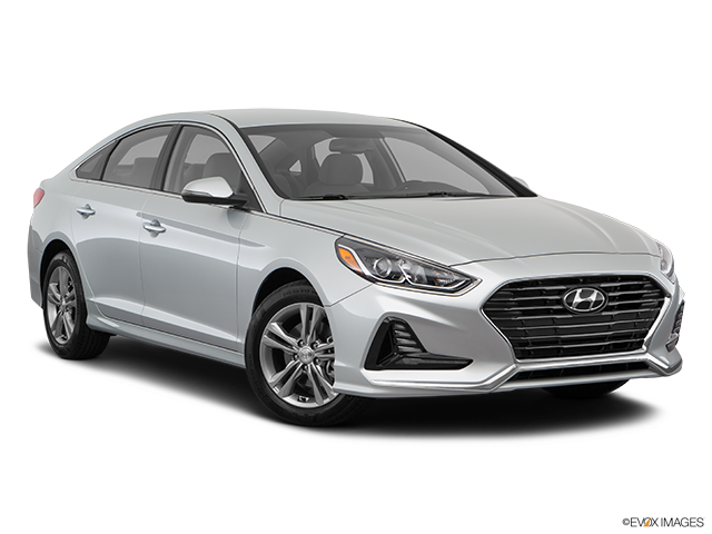 2018 Hyundai Sonata | Front passenger 3/4 w/ wheels turned