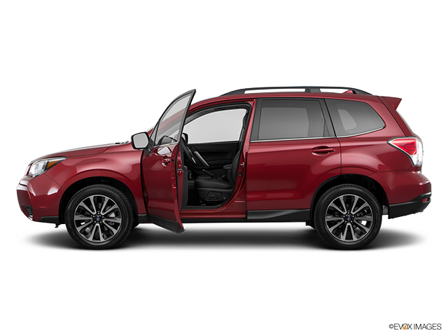 2018 Subaru Forester | Driver's side profile with drivers side door open