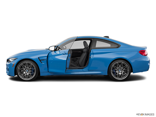 2018 BMW M4 Coupe | Driver's side profile with drivers side door open