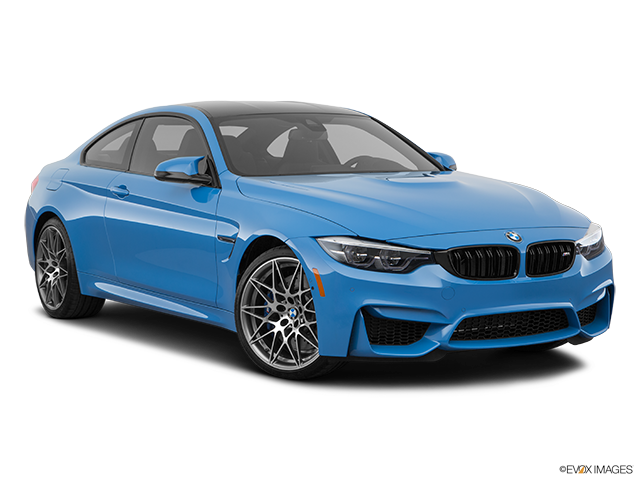 2018 BMW M4 Coupe | Front passenger 3/4 w/ wheels turned