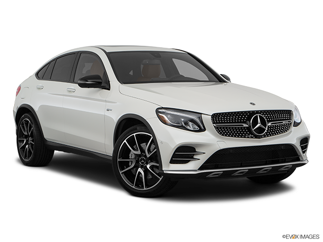 2017 Mercedes-Benz GLC Coupe | Front passenger 3/4 w/ wheels turned