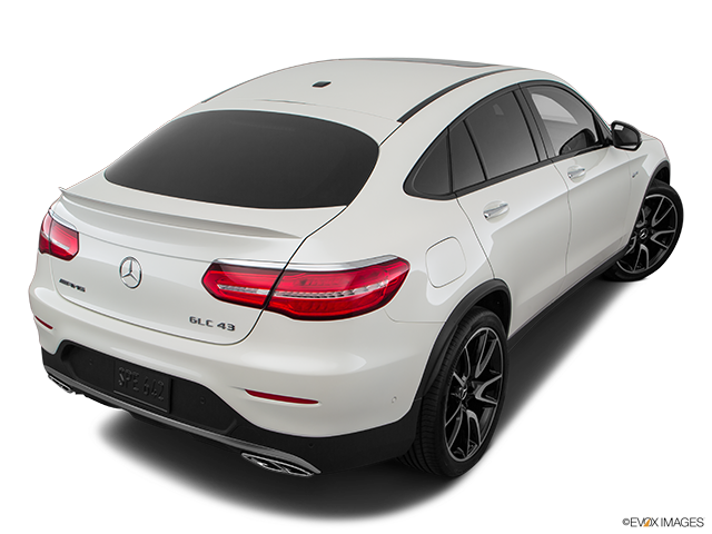 2017 Mercedes-Benz GLC Coupe | Rear 3/4 angle view