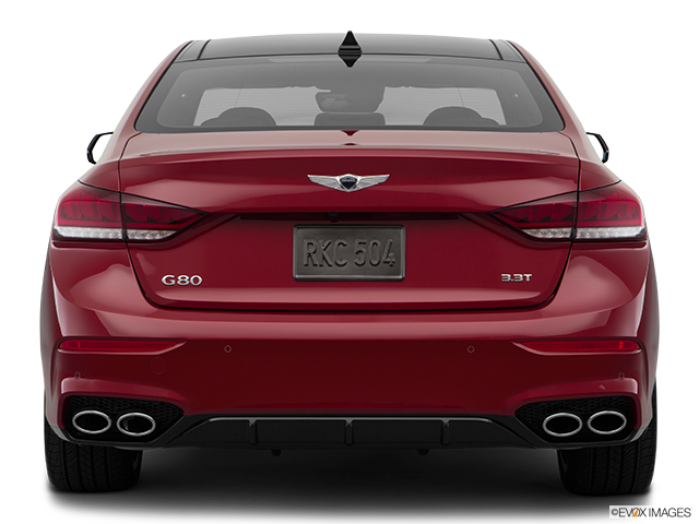 2018 Genesis G80 | Low/wide rear