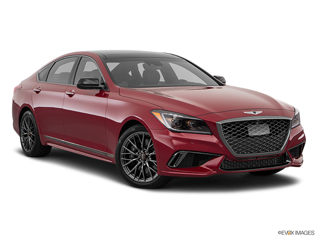 2018 Genesis G80 | Front passenger 3/4 w/ wheels turned