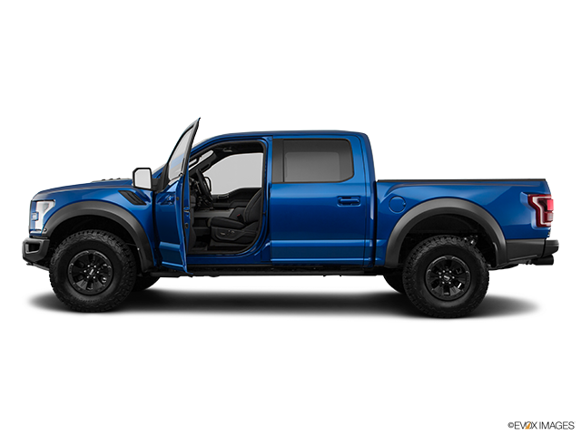 2018 Ford F-150 Raptor | Driver's side profile with drivers side door open