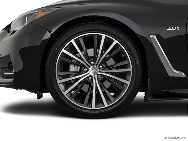2018 Infiniti Q60 Coupe | Front Drivers side wheel at profile