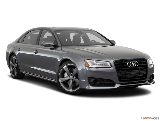 2018 Audi A8 | Front passenger 3/4 w/ wheels turned