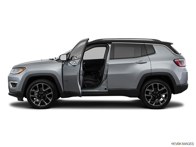 2018 Jeep Compass | Driver's side profile with drivers side door open