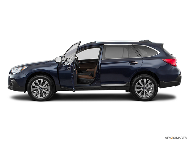 2018 Subaru Outback | Driver's side profile with drivers side door open