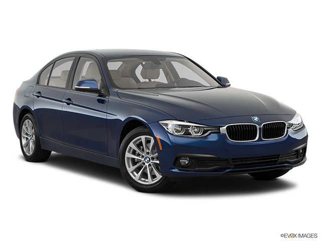 2018 BMW 3 Series | Front passenger 3/4 w/ wheels turned