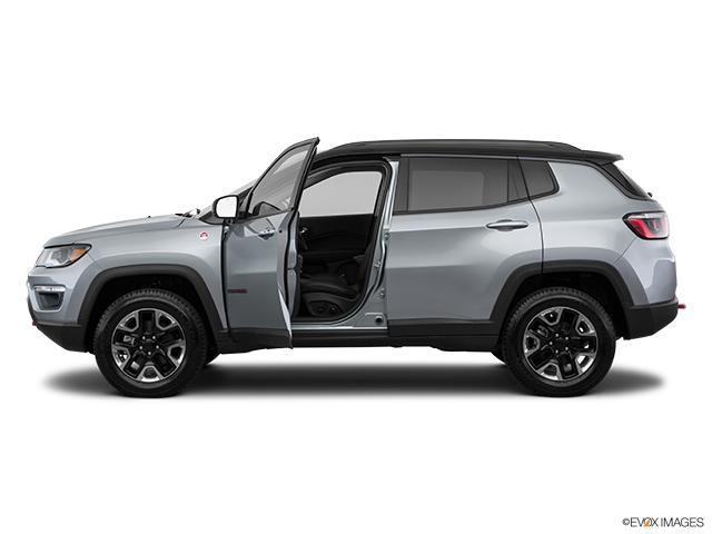 2018 Jeep Compass | Driver's side profile with drivers side door open