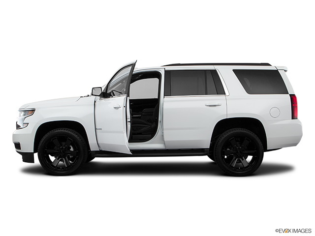 2018 Chevrolet Tahoe | Driver's side profile with drivers side door open