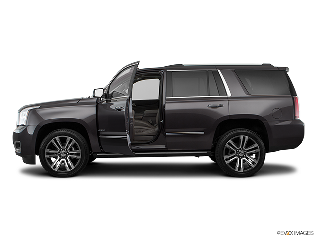 2018 GMC Yukon | Driver's side profile with drivers side door open