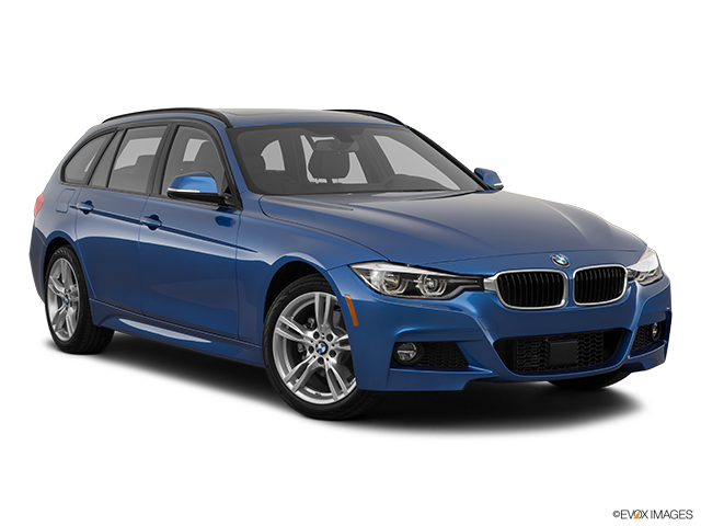 2018 BMW 3 Series | Front passenger 3/4 w/ wheels turned
