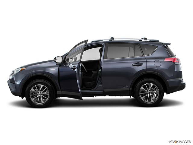 2018 Toyota RAV4 Hybrid | Driver's side profile with drivers side door open