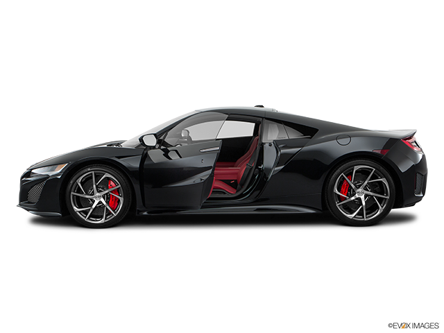 2021 Acura NSX | Driver's side profile with drivers side door open