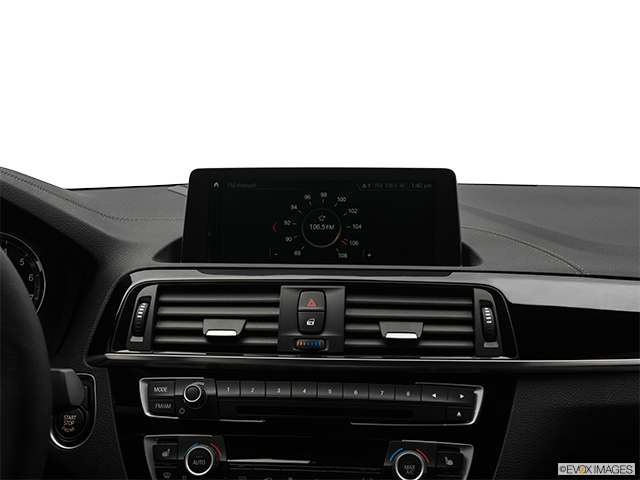 2018 BMW 2 Series | Closeup of radio head unit
