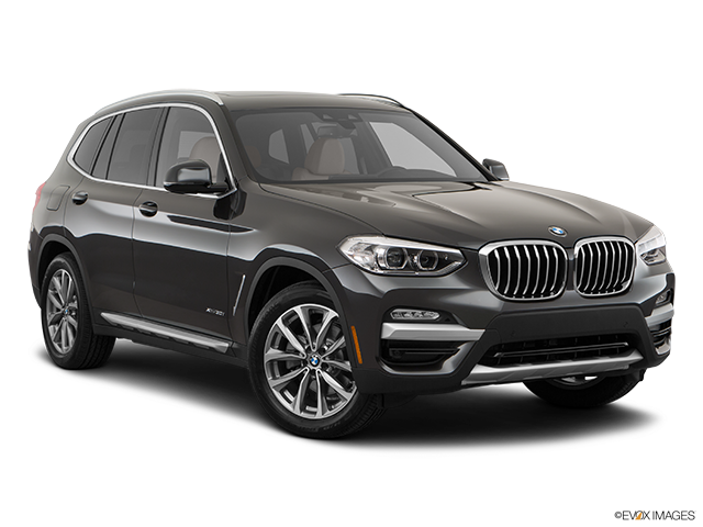 2018 BMW X3 | Front passenger 3/4 w/ wheels turned