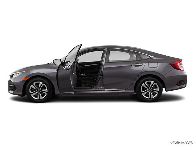 2018 Honda Civic Sedan | Driver's side profile with drivers side door open