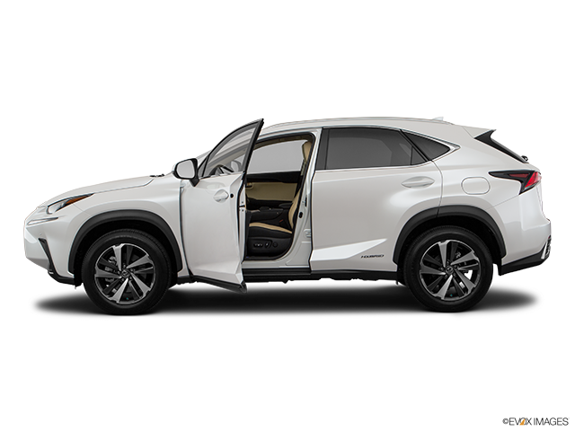 2018 Lexus NX 300h | Driver's side profile with drivers side door open
