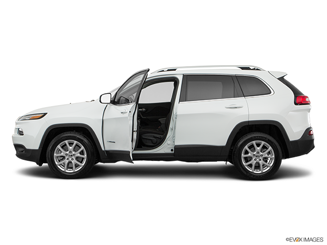 2018 Jeep Cherokee | Driver's side profile with drivers side door open