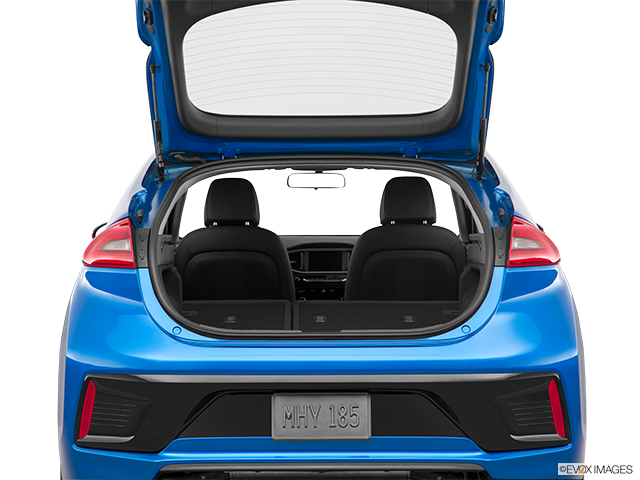2018 Hyundai IONIQ Electric Plus | Hatchback & SUV rear angle