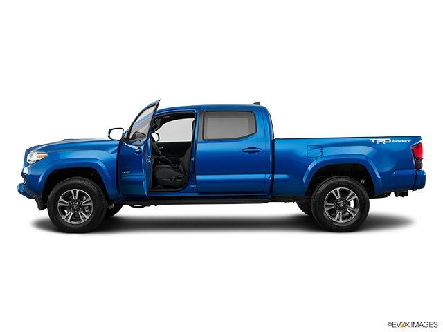 2018 Toyota Tacoma | Driver's side profile with drivers side door open