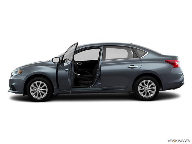 2018 Nissan Sentra | Driver's side profile with drivers side door open