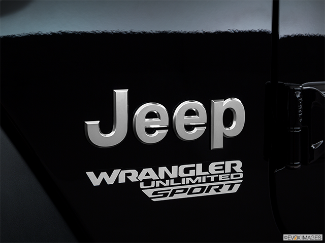 2018 Jeep All-New Wrangler Unlimited | Rear manufacturer badge/emblem